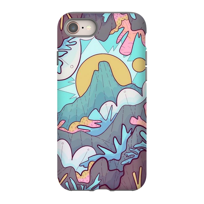 iPhone SE StrongFit Coral mountain reef by Steve Wade (Swade)
