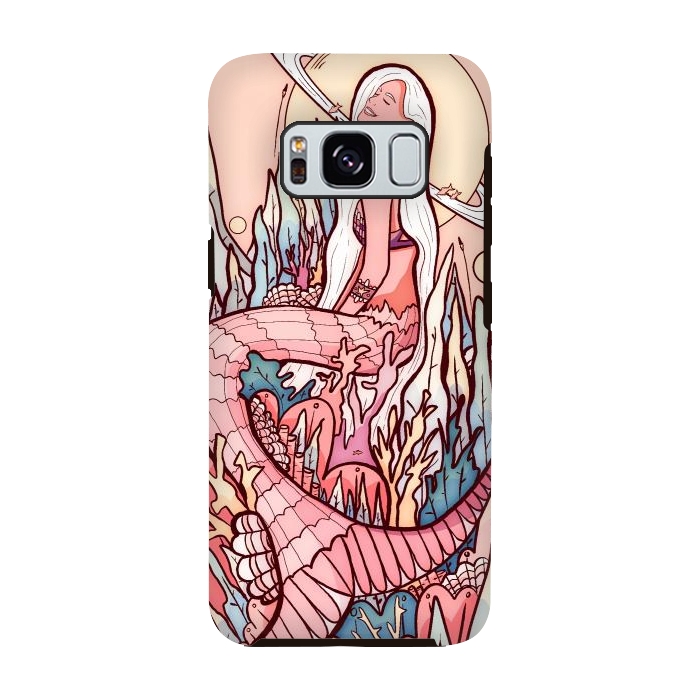 Galaxy S8 StrongFit A mermaid from another world by Steve Wade (Swade)