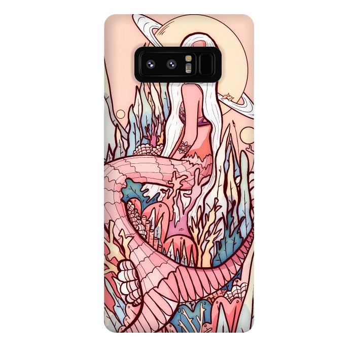 Galaxy Note 8 StrongFit A mermaid from another world by Steve Wade (Swade)