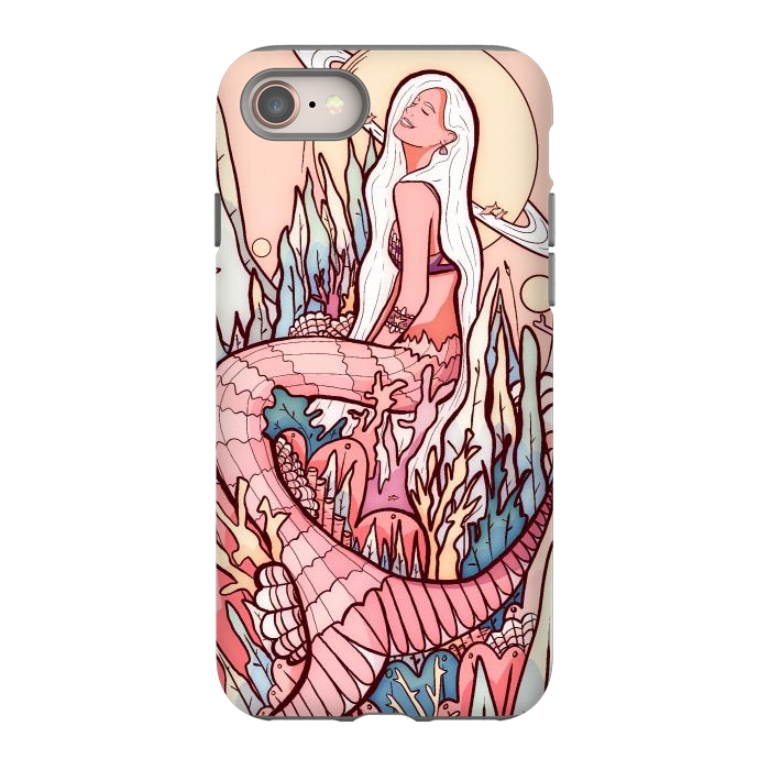iPhone 8 StrongFit A mermaid from another world by Steve Wade (Swade)