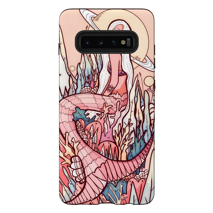 Galaxy S10 plus StrongFit A mermaid from another world by Steve Wade (Swade)