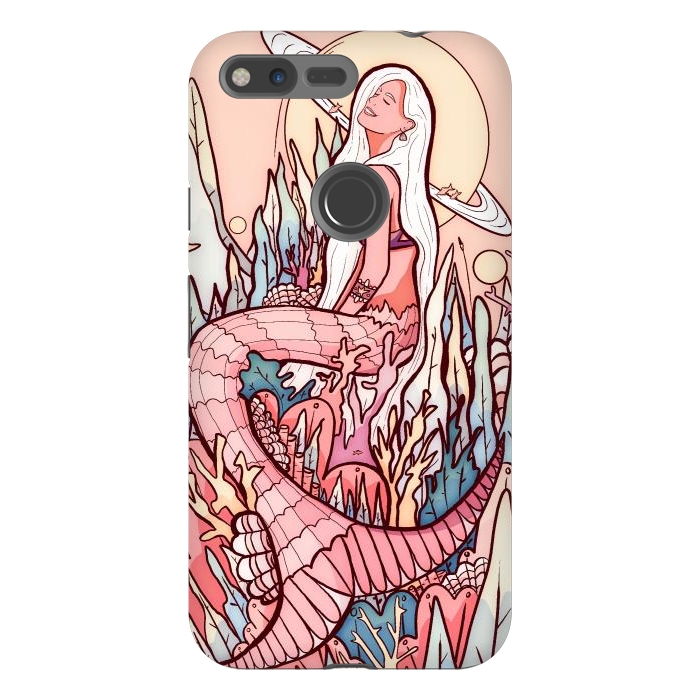 Pixel XL StrongFit A mermaid from another world by Steve Wade (Swade)