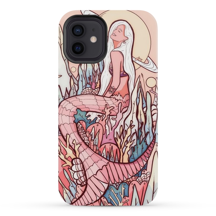 iPhone 12 mini StrongFit A mermaid from another world by Steve Wade (Swade)
