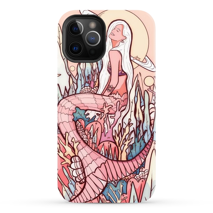 iPhone 12 Pro StrongFit A mermaid from another world by Steve Wade (Swade)