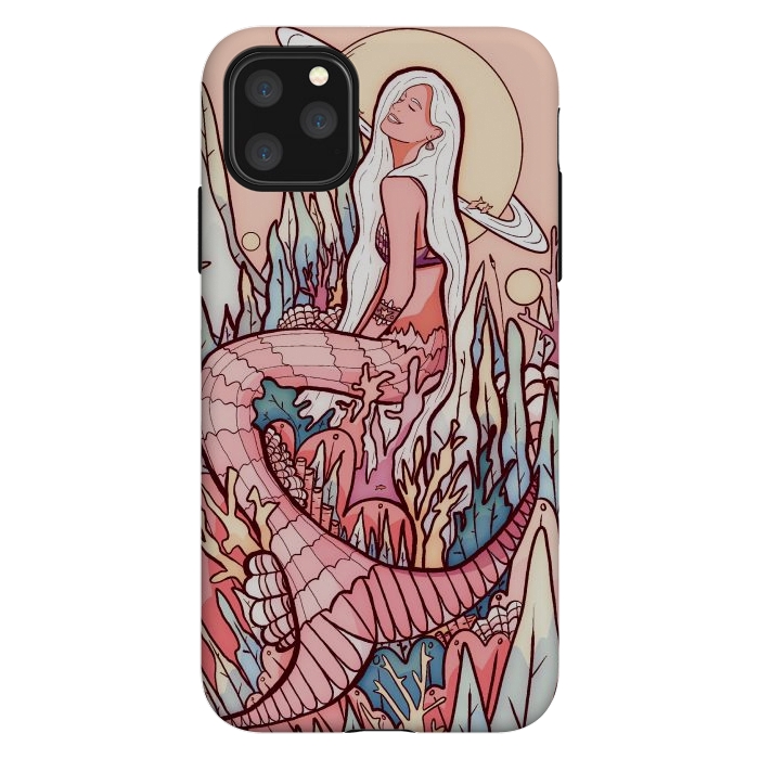 iPhone 11 Pro Max StrongFit A mermaid from another world by Steve Wade (Swade)