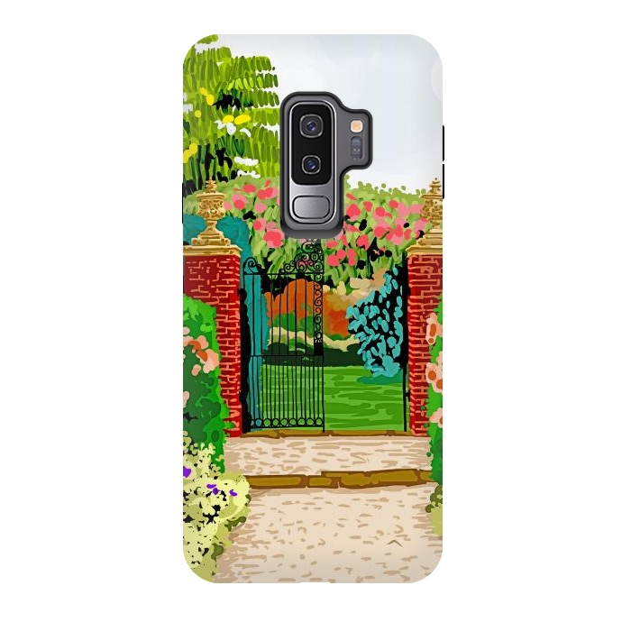 Galaxy S9 plus StrongFit Gated Garden by Uma Prabhakar Gokhale