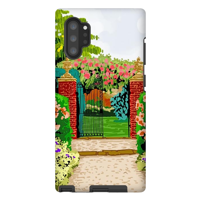 Galaxy Note 10 plus StrongFit Gated Garden by Uma Prabhakar Gokhale