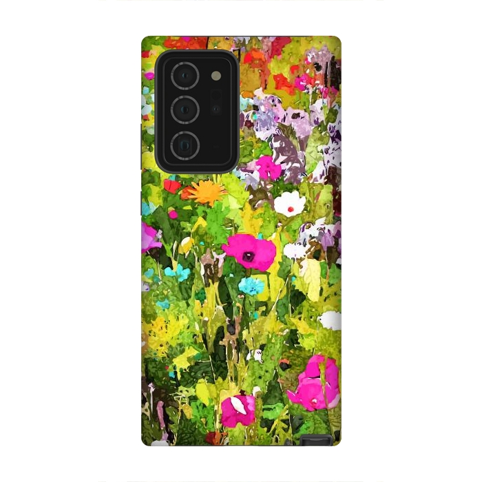Galaxy Note 20 Ultra StrongFit Meadow Flowers by Uma Prabhakar Gokhale