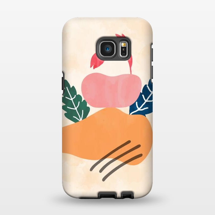 Galaxy S7 EDGE StrongFit Tropical Nursery by Creativeaxle
