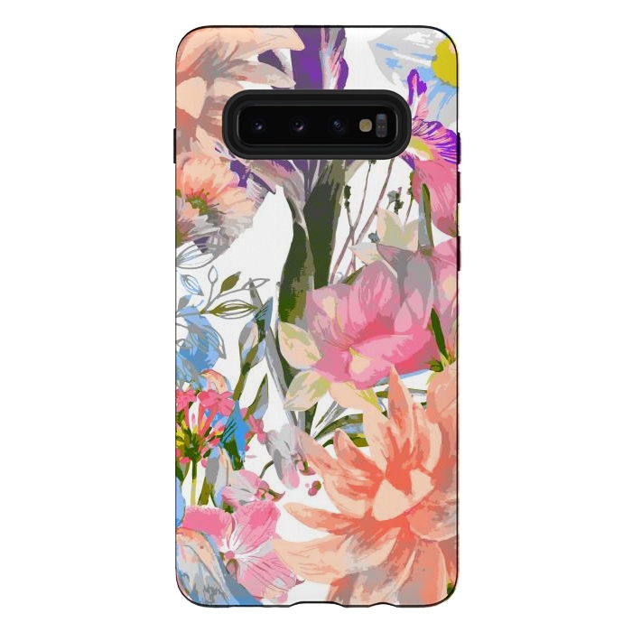 Galaxy S10 plus StrongFit Botanical Stock by Creativeaxle