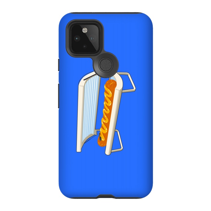 Pixel 5 StrongFit Hotdog by Xylo Riescent