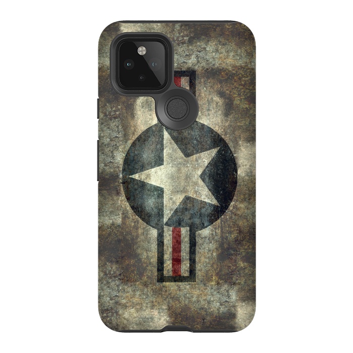Pixel 5 StrongFit Airforce Roundel Retro by Bruce Stanfield