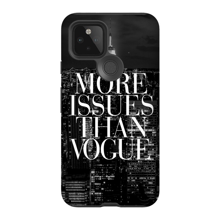 Pixel 5 StrongFit Siphone vogue issues nyc skyline by Rex lambo