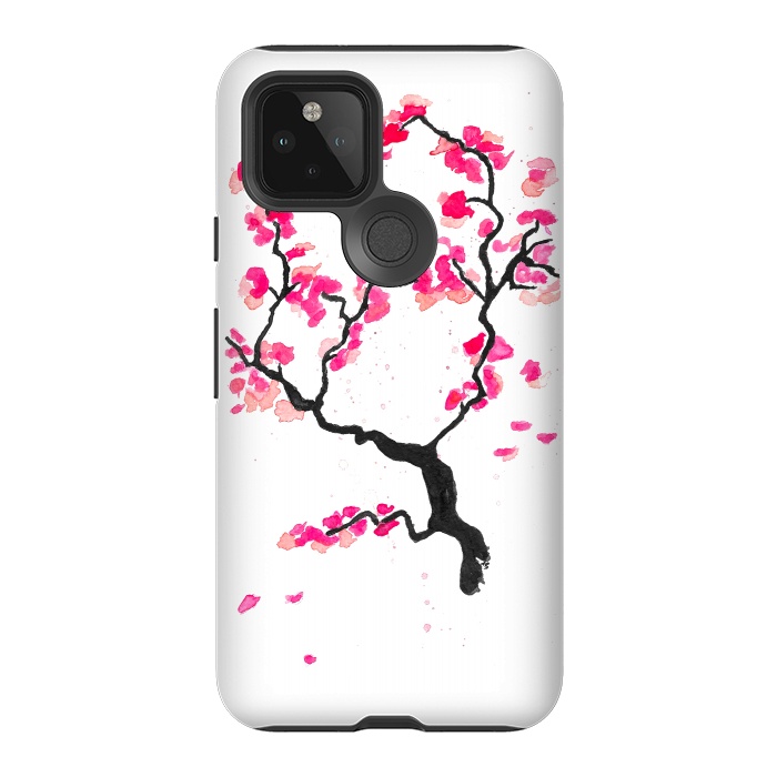 Pixel 5 StrongFit Cherry Blossoms by Amaya Brydon