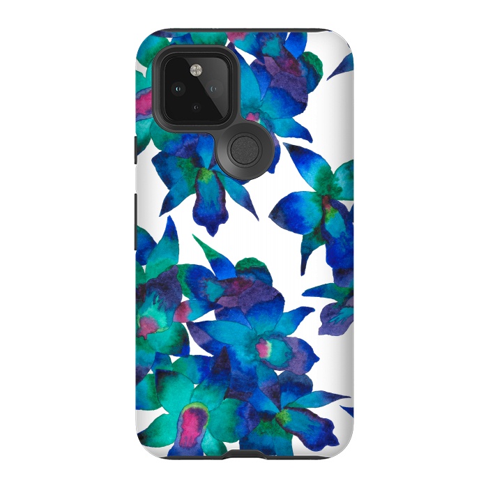 Pixel 5 StrongFit Oceanic Orchid Fascination by Amaya Brydon