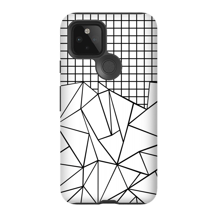 Pixel 5 StrongFit AB Grid White by Project M