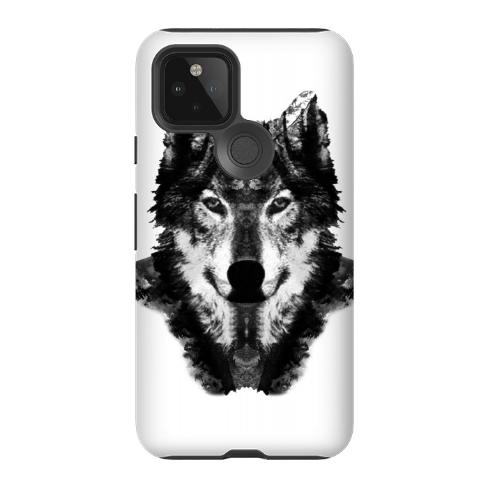 Pixel 5 StrongFit The Black Forest Wolf  by Rui Faria