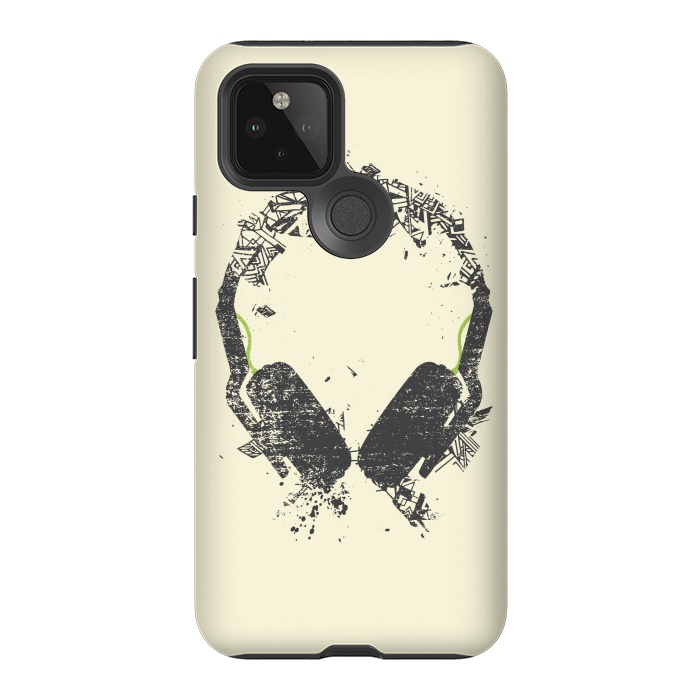 Pixel 5 StrongFit Art Headphones by Sitchko