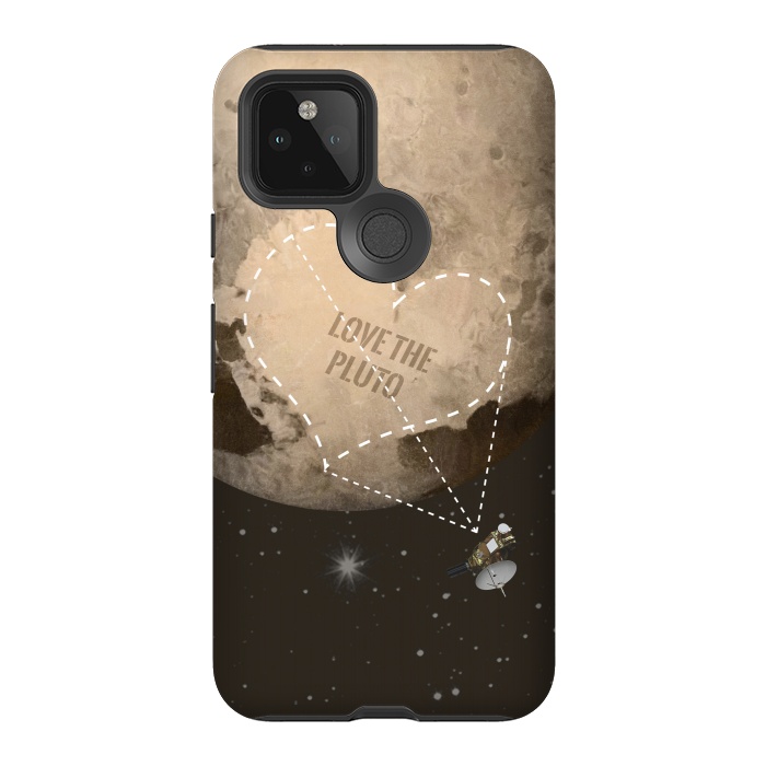Pixel 5 StrongFit Love the Pluto by Sitchko