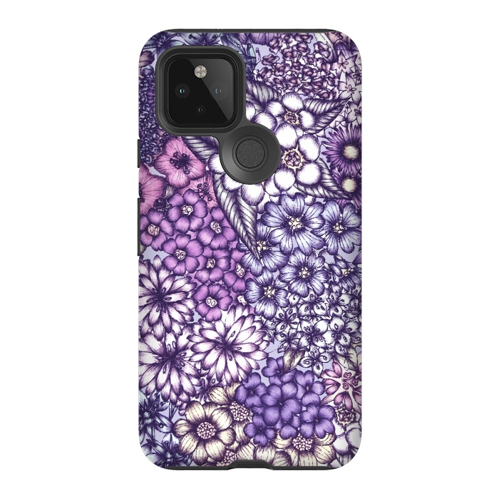Pixel 5 StrongFit Faded Blossoms by ECMazur 