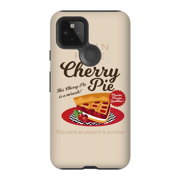 Pixel 5 StrongFit Twin Peaks Damn Fine Cherry Pie by Alisterny
