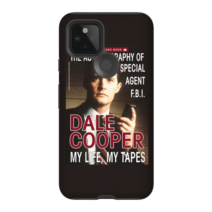 Pixel 5 StrongFit Twin Peaks Dale Cooper Book by Alisterny