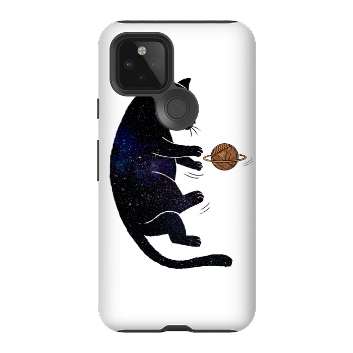 Pixel 5 StrongFit Cat Universe by Coffee Man