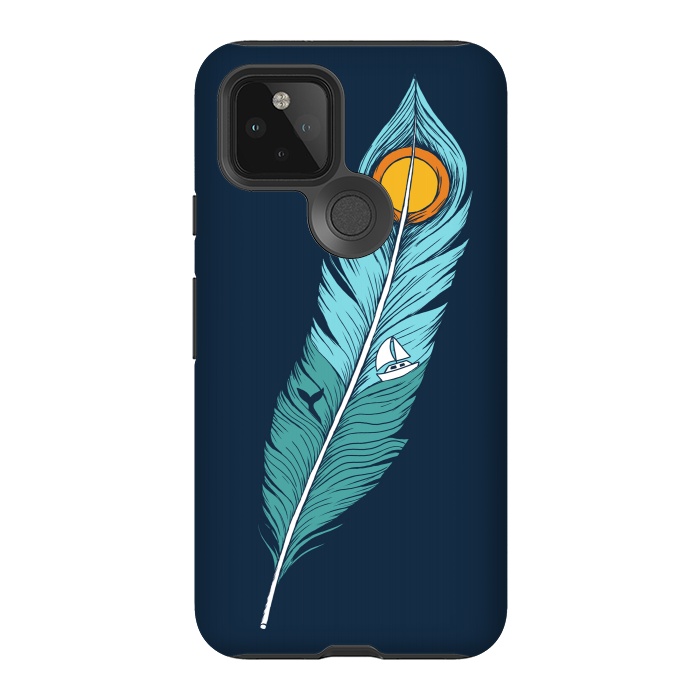 Pixel 5 StrongFit Feather Landscape by Coffee Man