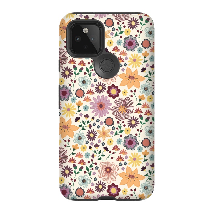 Pixel 5 StrongFit Wild Bloom by TracyLucy Designs