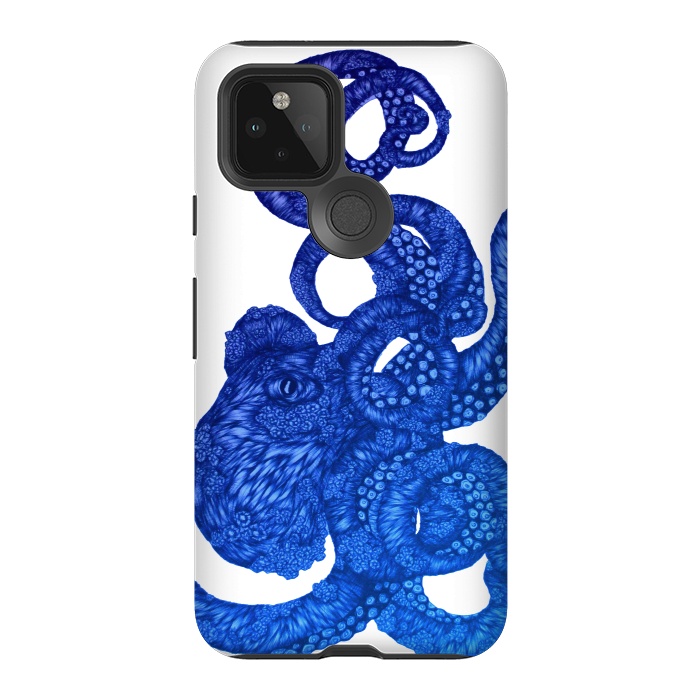 Pixel 5 StrongFit Ombre Octopus by ECMazur 