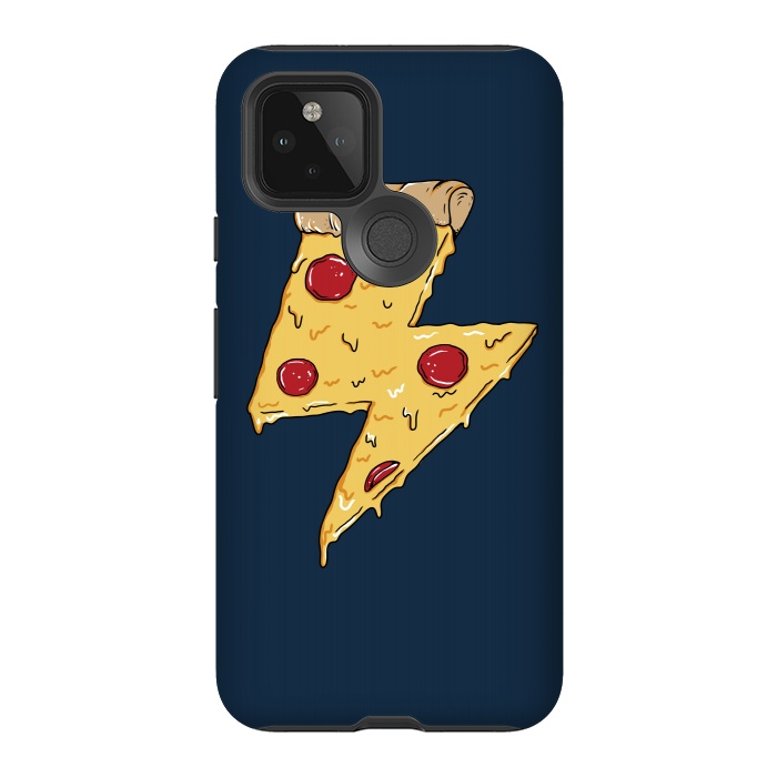 Pixel 5 StrongFit Pizza Power by Coffee Man