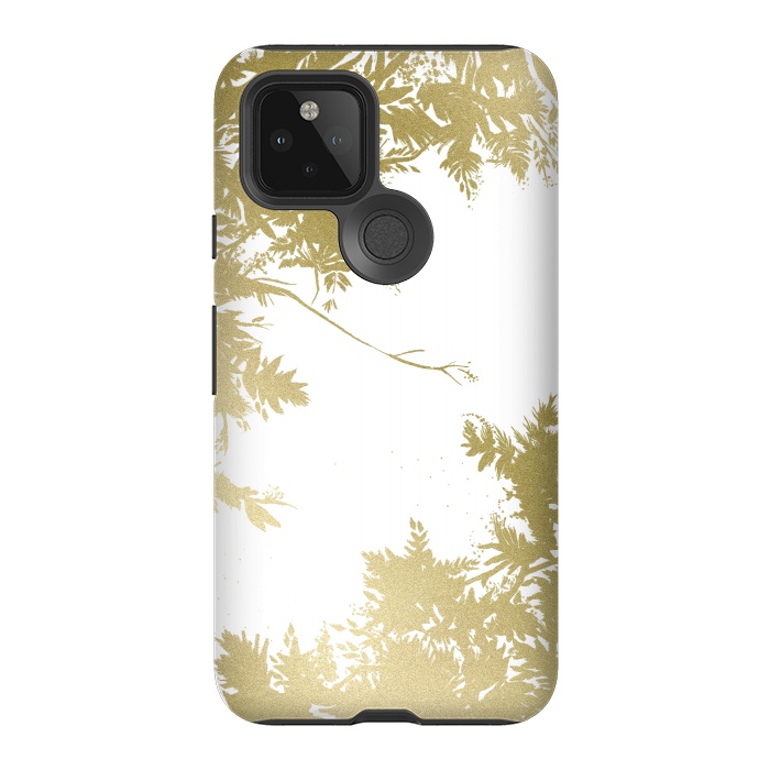 Pixel 5 StrongFit Night's Sky Gold by Caitlin Workman
