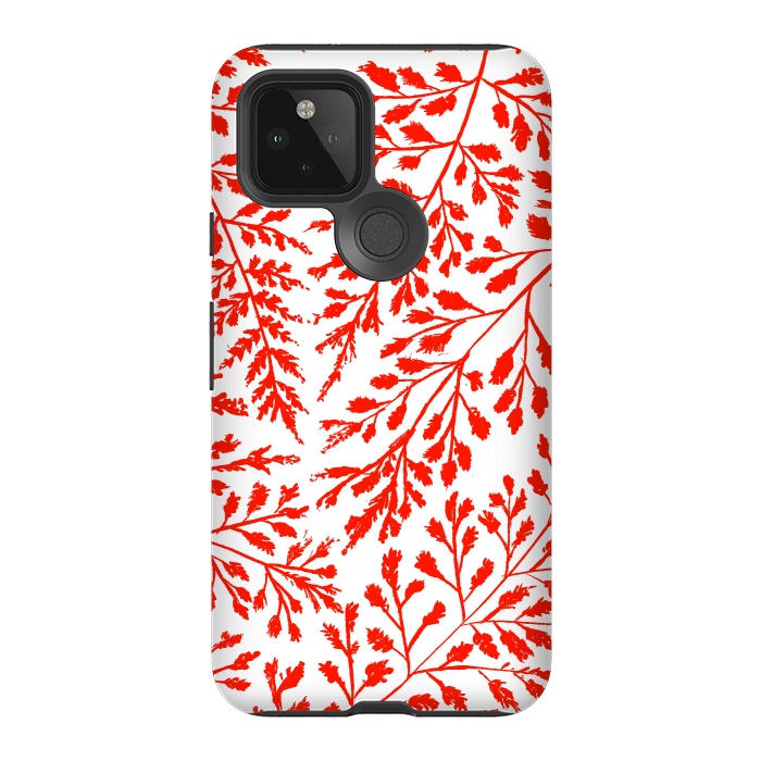 Pixel 5 StrongFit Foliage Red by Caitlin Workman