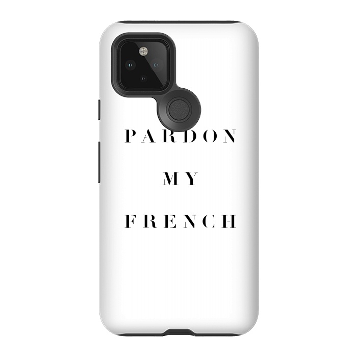 Pixel 5 StrongFit Pardon My French by Caitlin Workman