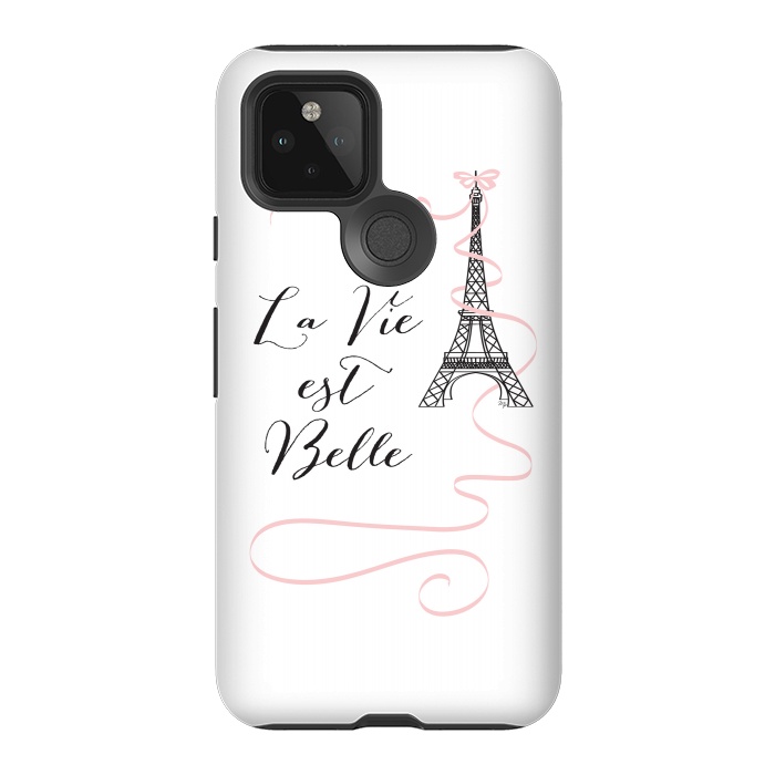 Pixel 5 StrongFit Eiffel Tower Quote by Martina