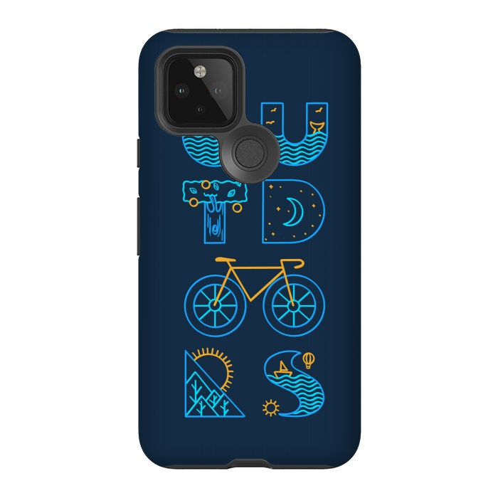 Pixel 5 StrongFit Outdoors by Coffee Man
