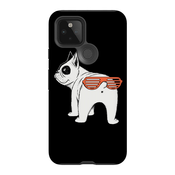Pixel 5 StrongFit Dog second face by Coffee Man