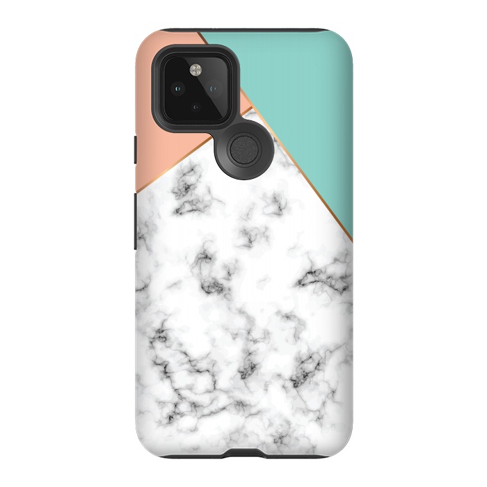 Pixel 5 StrongFit Marble Geometry 056 by Jelena Obradovic