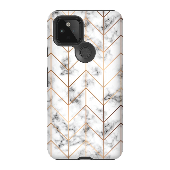Pixel 5 StrongFit Marble Geometry 057 by Jelena Obradovic