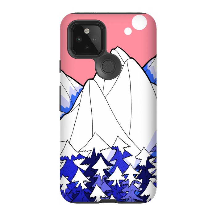 Pixel 5 StrongFit The deep blue forests of the mountains by Steve Wade (Swade)