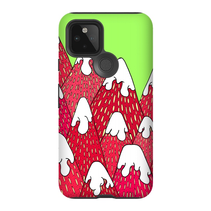 Pixel 5 StrongFit Strawberry Mountains by Steve Wade (Swade)