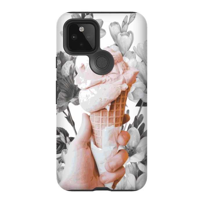Pixel 5 StrongFit Floral Ice-Cream by Zala Farah