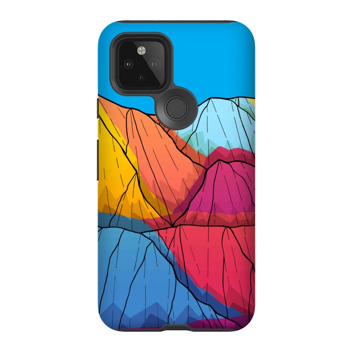 Pixel 5 StrongFit Colour outside the mountains by Steve Wade (Swade)