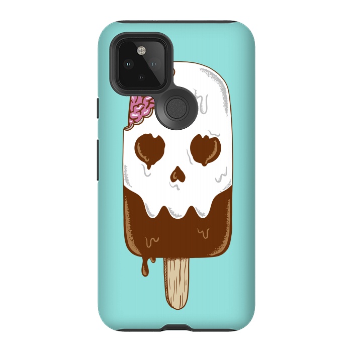 Pixel 5 StrongFit Skull Ice Cream by Coffee Man