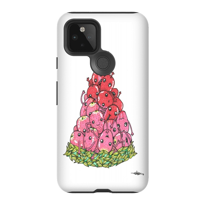 Pixel 5 StrongFit Strawberrymelon by Varo Lojo