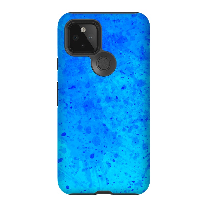 Pixel 5 StrongFit Blue Chaos by Sitchko