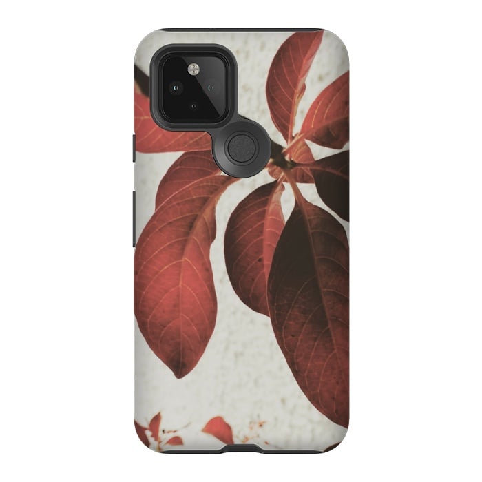 Pixel 5 StrongFit red flower by MALLIKA