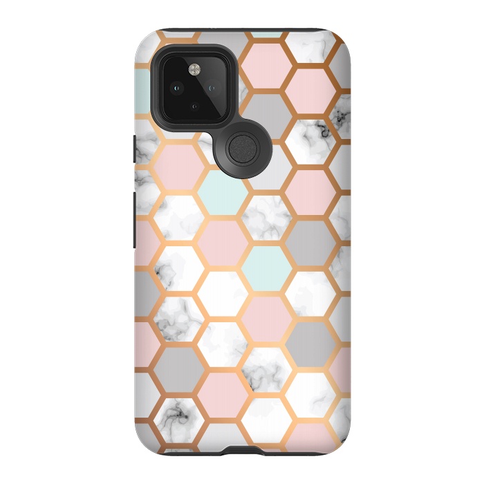 Pixel 5 StrongFit Marble Geometry 025 by Jelena Obradovic