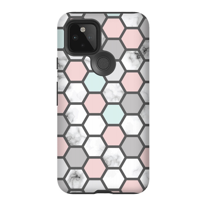 Pixel 5 StrongFit Marble Geometry 026 by Jelena Obradovic