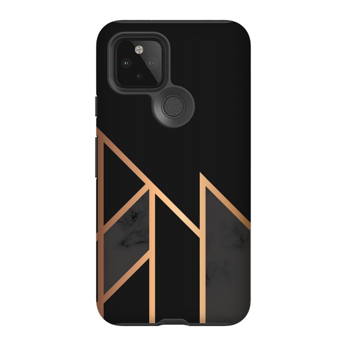 Pixel 5 StrongFit Black and Gold 035 by Jelena Obradovic